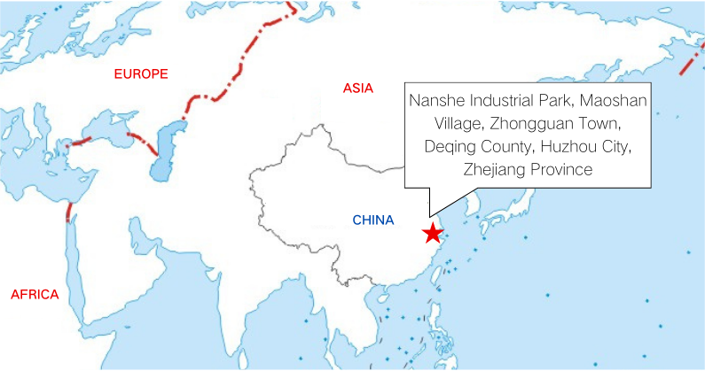 Nanshe Industrial Park, Maoshan Village, Zhongguan Town, Deqing County, Huzhou City, Zhejiang Province.png
